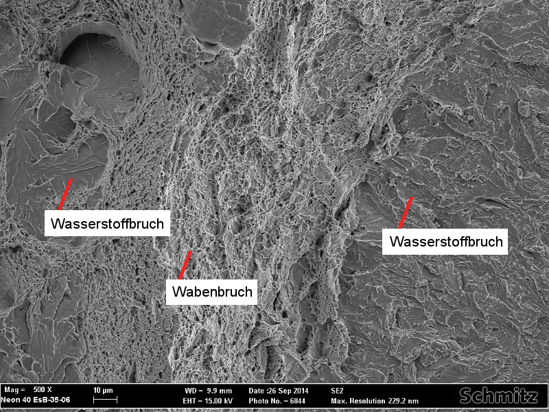 1.6759 | G18NiMoCr3-6 fisheye, hydrogen embrittlement - 7