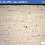 1.7225 | 42CrMo4 lasergehärtet (+Q), ehemalige Austenitkorngrenzen - 05