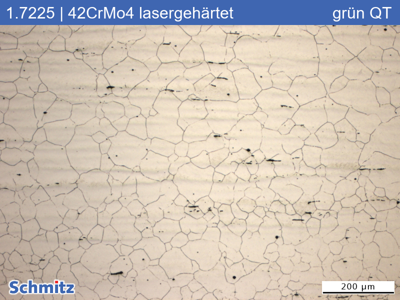 1.7225 | 42CrMo4 lasergehärtet (+Q), ehemalige Austenitkorngrenzen - 06