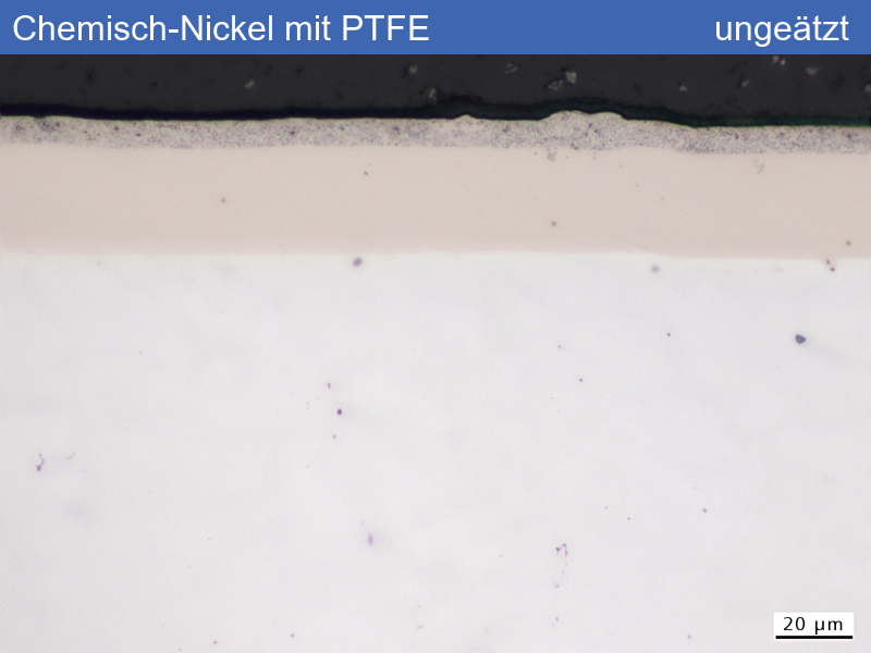 Electroless nickel with dispersed PTFE