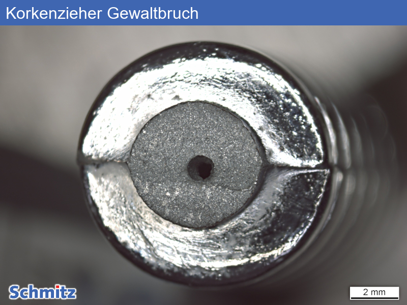 ZL0410 | ZnAl4Cu1 Overload fractur of a bottle opener - 03