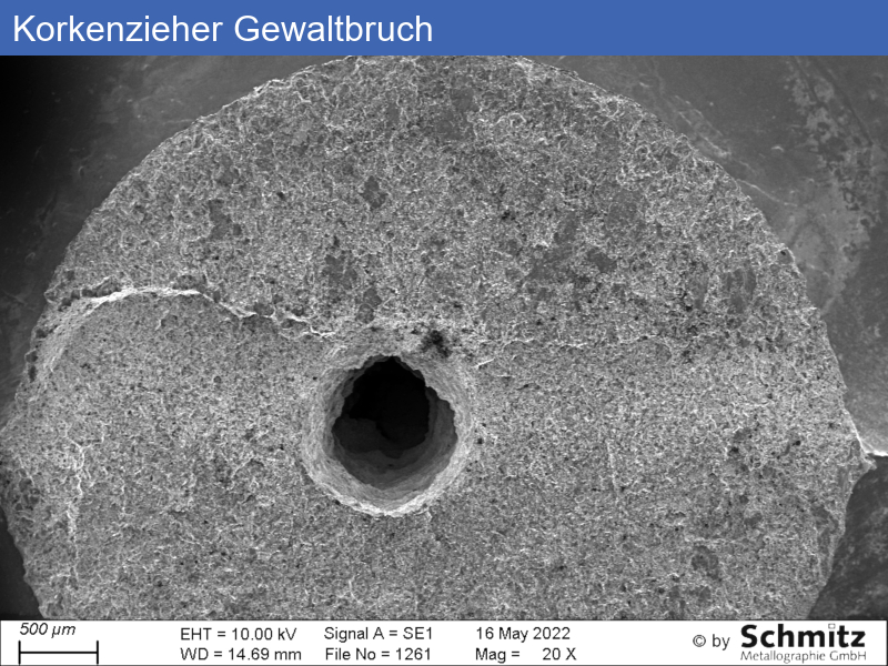 ZL0410 | ZnAl4Cu1 Gewaltbruch eines Flaschenöffners - 04