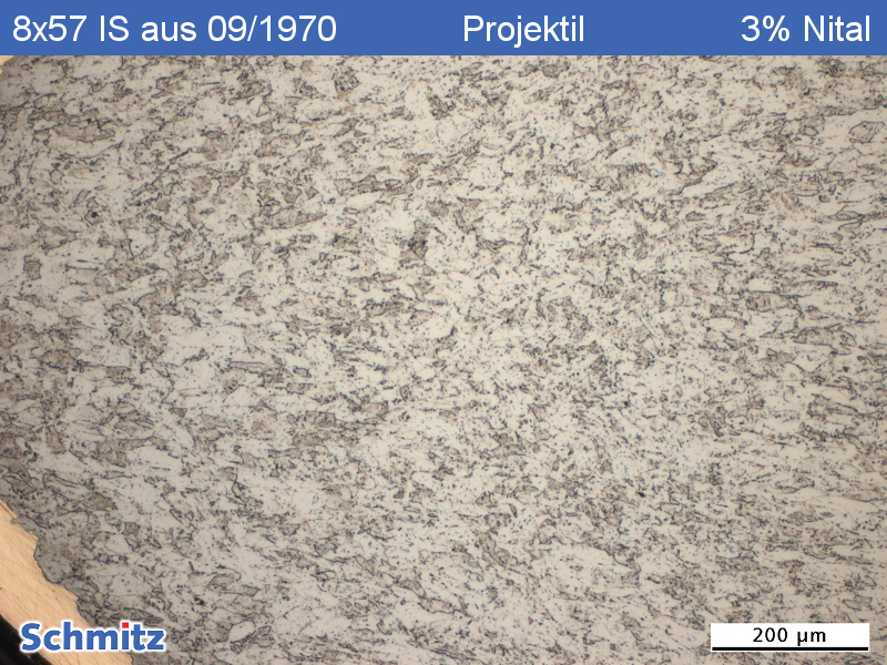 Zentralfeuerpatrone 8×57 IS aus 09/1970 – Projektil - 6