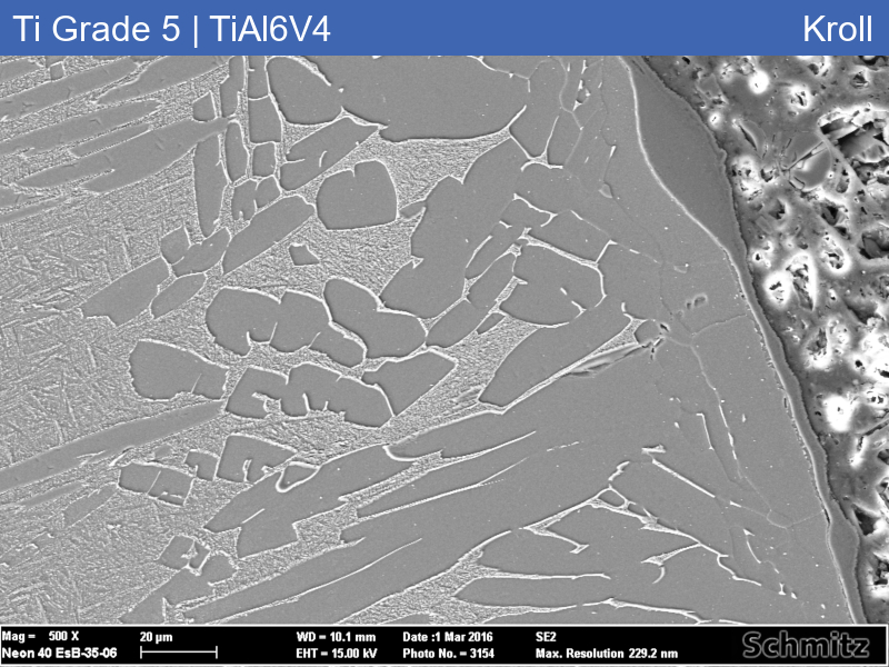 Titanium Grade 5 | TiAl6V4 heat treated at 1050 °C - 05