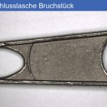 ZL0400 | ZnAl4 Gebrochene Reißverschlusslasche aus Zink-Druckguss - 01