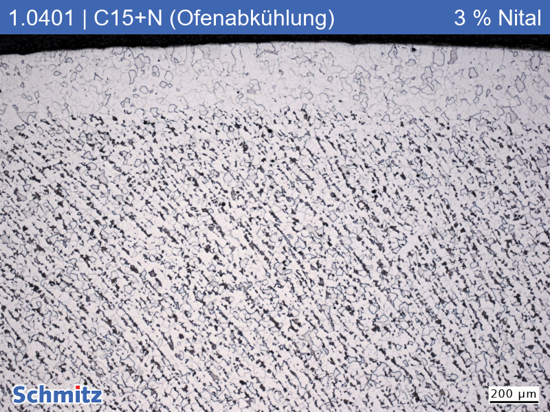 1.0401 | C15 +N Normalgeglüht bei 950 °C (Ofenabkühlung) - 01