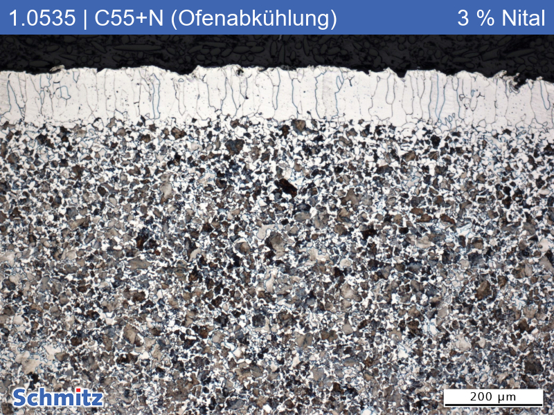 1.0535 | C55 +N Normalised at 850 °C (furnace cooling) - 01