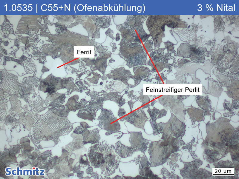 1.0535 | C55 +N Normalised at 850 °C (furnace cooling) - 06