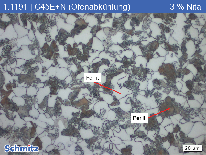 1.1191 | C45E +N Normalised at 850 °C (furnace cooling) - 05