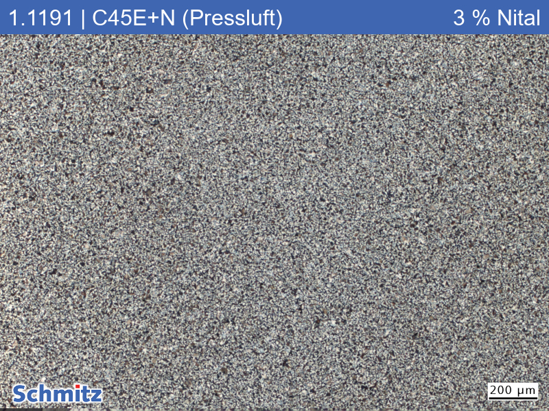 1.1191 | C45E +N Normalised at 850 °C (cooled with compressed air) - 02