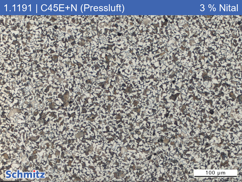 1.1191 | C45E +N Normalgeglüht bei 850 °C (abgekühlt mit Pressluft) - 04