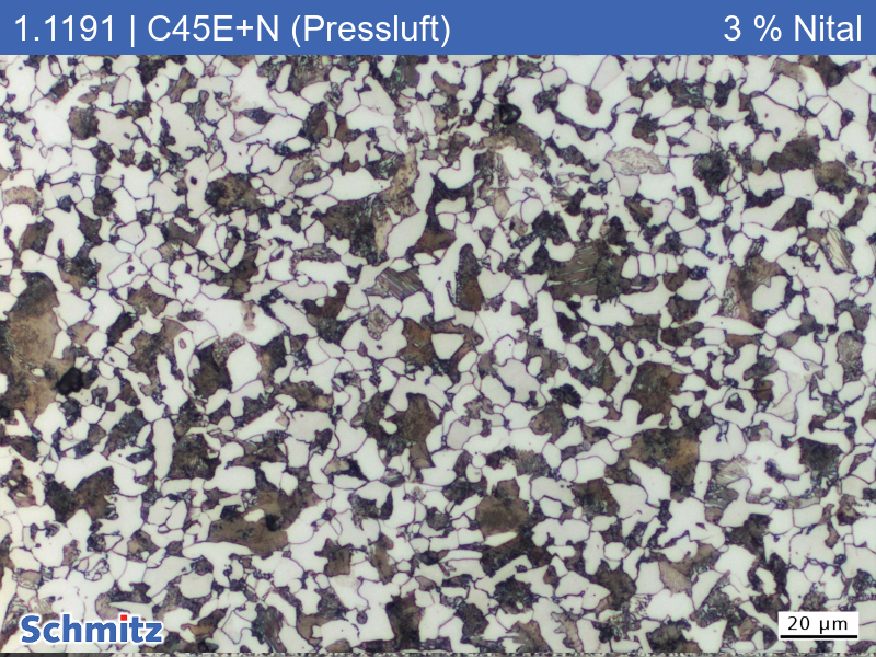 1.1191 | C45E +N Normalised at 850 °C (cooled with compressed air) - 05