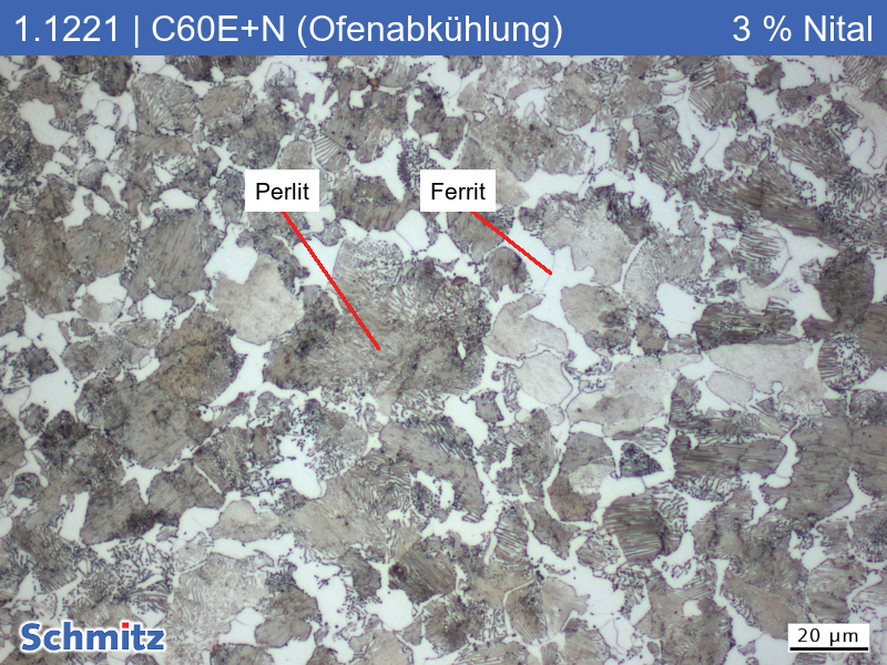 1.1221 | C60E +N Normalised at 850 °C (furnace cooling) - 06