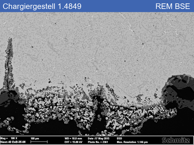 1.4849 | GX40NiCrSiNb38-19 Magnetismus in Chargiergestellen - 05