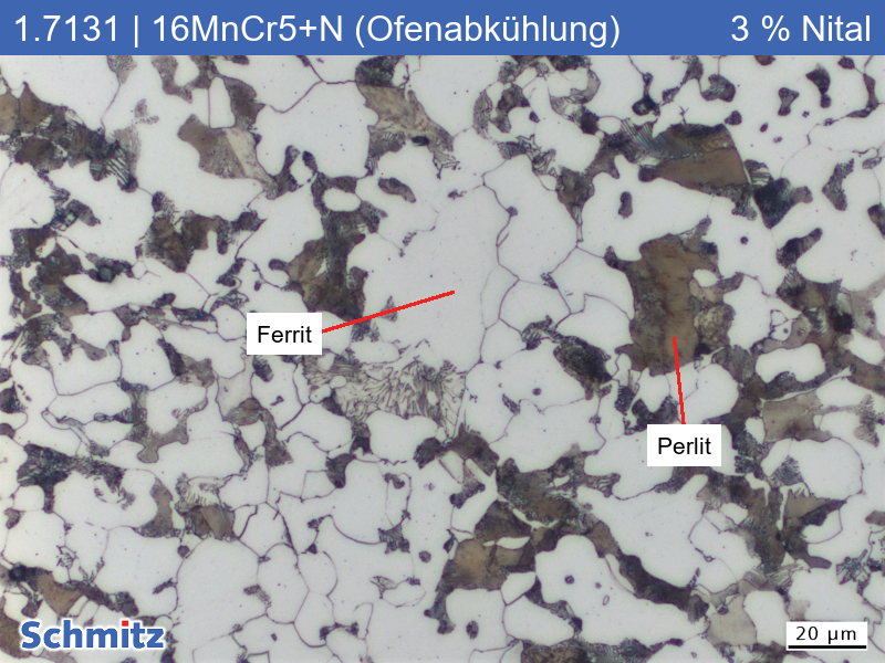 1.7131 | 16MnCr5 +N Normalgeglüht bei 950 °C (Ofenabkühlung) - 05