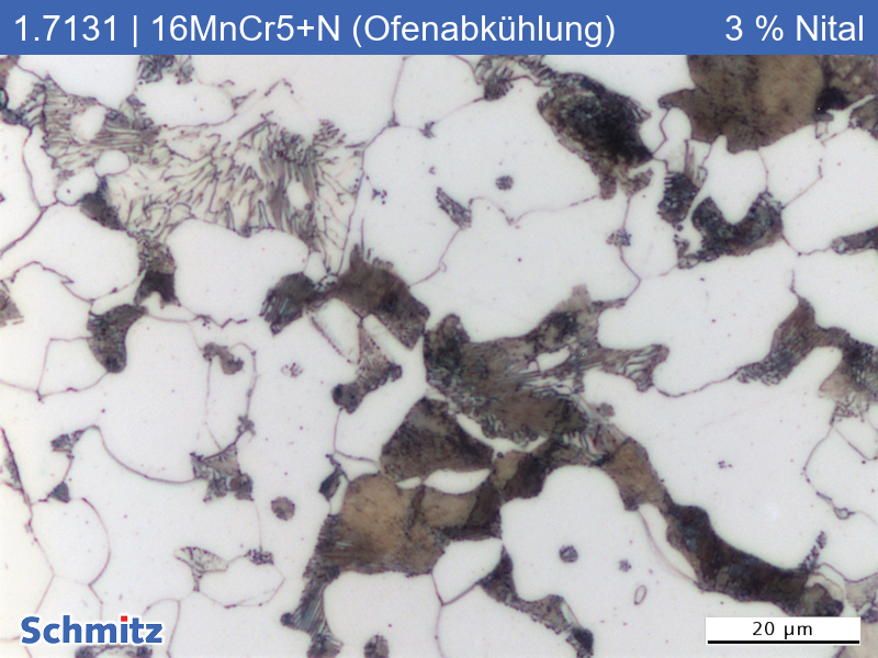 1.7131 | 16MnCr5 +N Normalised at 950 °C (furnace cooling) - 06