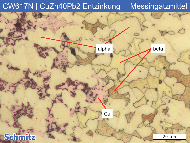 CW617N | CuZn40Pb2 Entzinkung an Kugelhahn-Absperrventil - 06