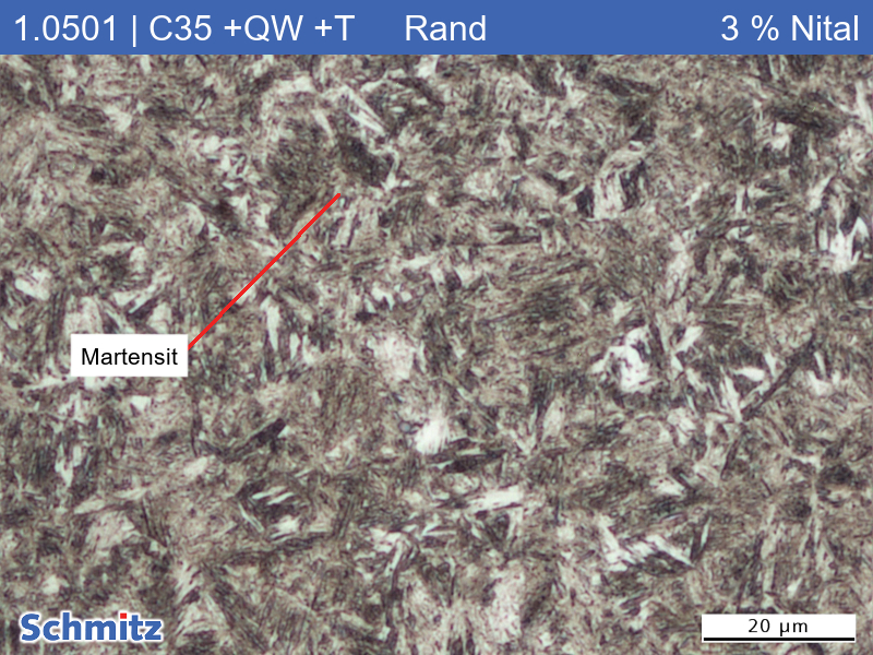 1.0501 | C35 +QW +T quenched (in water) and tempered - 04