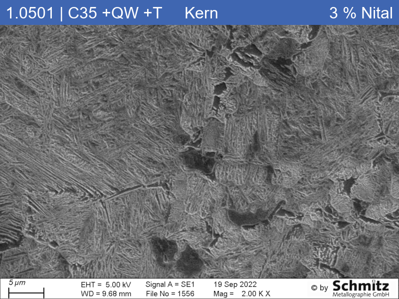 1.0501 | C35 +QW +T quenched (in water) and tempered - 09