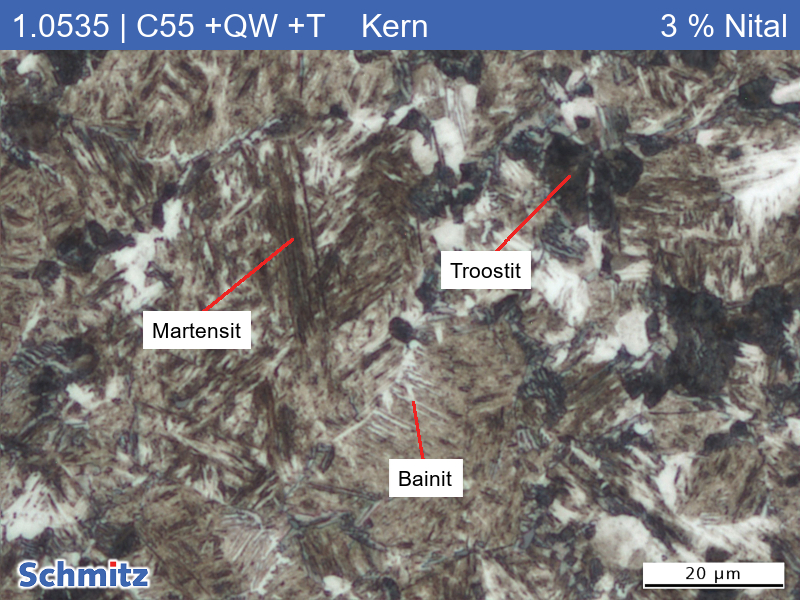 1.0535 | C55 +QW +T quenched (in water) and tempered - 08