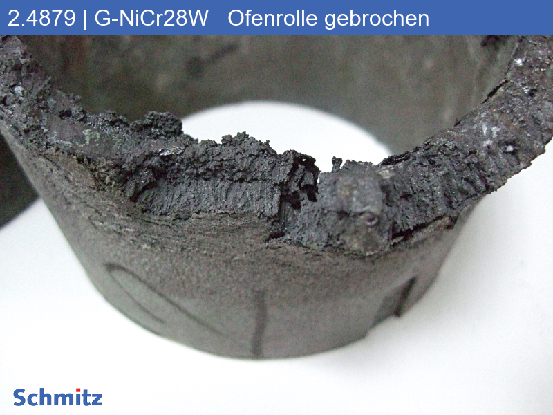 2.4879 | G-NiCr28W Fracture of a Furnace Roll - 01