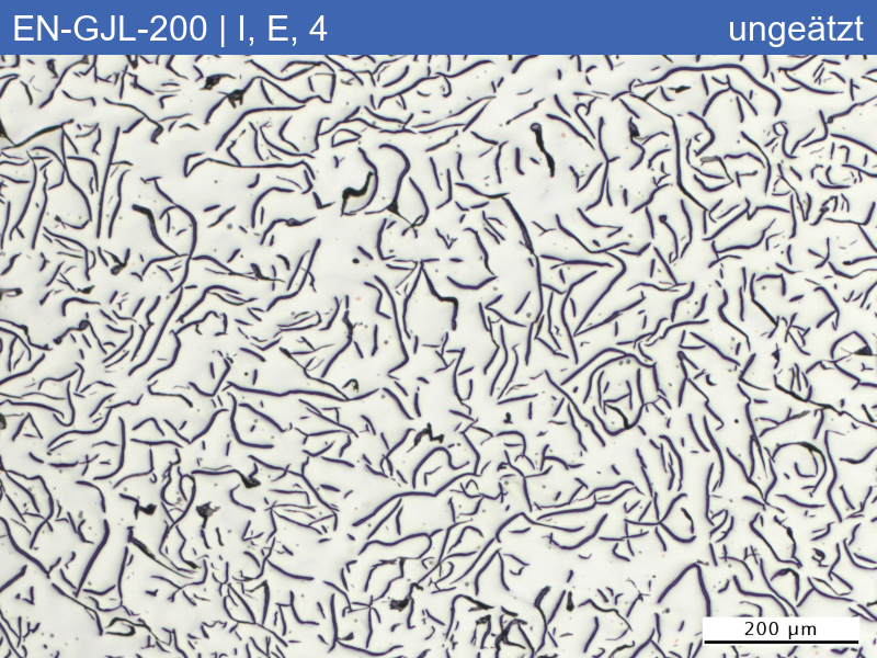 EN-GJL-200 | 5.1300 Graphitklassifizierung und Bruchaussehen im Zugversuch - 03