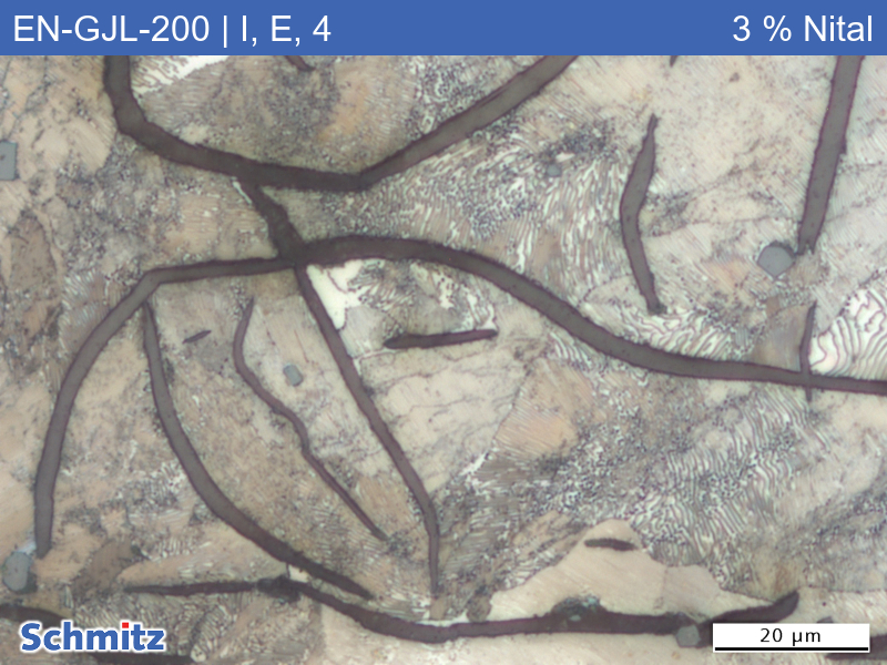 EN-GJL-200 | 5.1300 Graphite classification and fracture appearance in tensile tests - 11