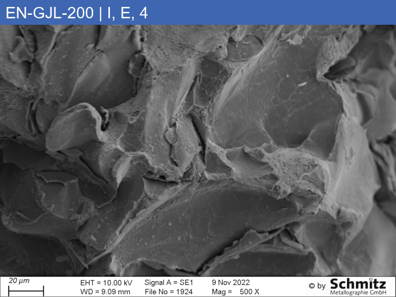 EN-GJL-200 | 5.1300 Graphitklassifizierung und Bruchaussehen im Zugversuch - 16