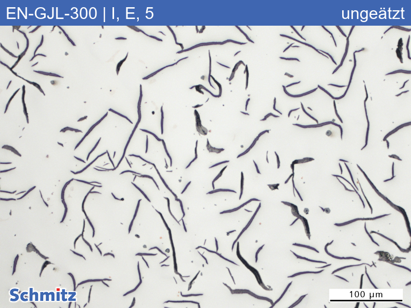 EN-GJL-300 | 5.1302 graphite classification and fracture appearance in tensile test - 04