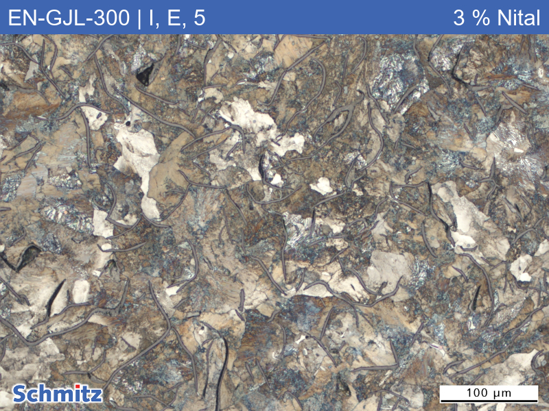 EN-GJL-300 | 5.1302 graphite classification and fracture appearance in tensile test - 10