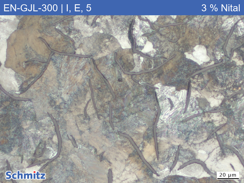 EN-GJL-300 | 5.1302 graphite classification and fracture appearance in tensile test - 11