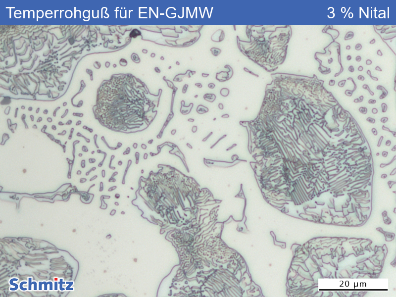 Temperrohguß für EN-GJMW - 16