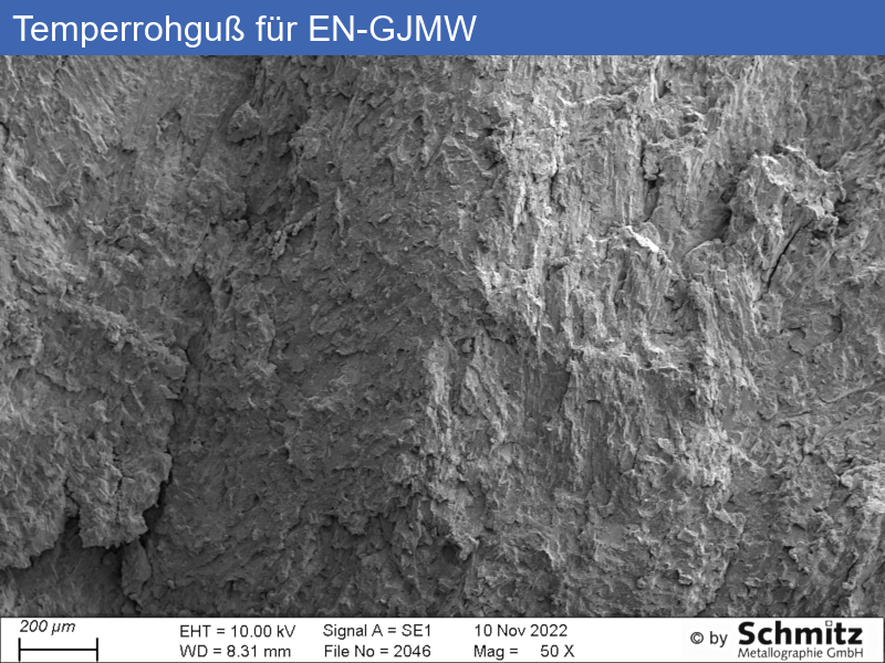 Temperrohguß für EN-GJMW - 17