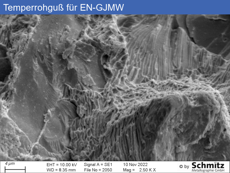 Malleable cast iron for EN-GJMW - 21