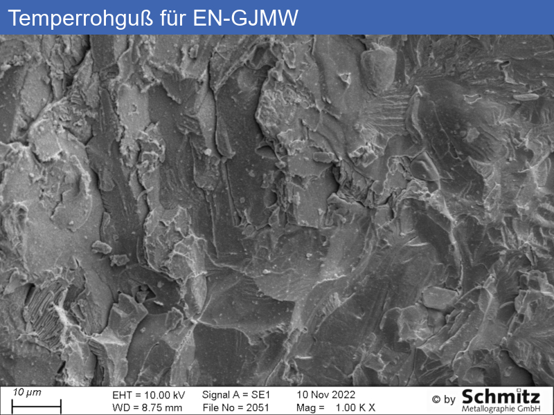 Temperrohguß für EN-GJMW - 22