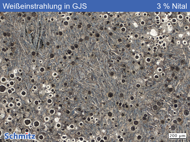 Graphitentartung: Weißeinstrahlung in GJS | Schadensfall mit sprödem Spaltbruch - 06