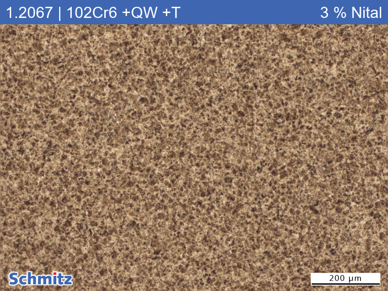1.2067 | 102Cr6 +QW +T Gehärtet und angelassen (Abschreckmittel: Wasser) - 01
