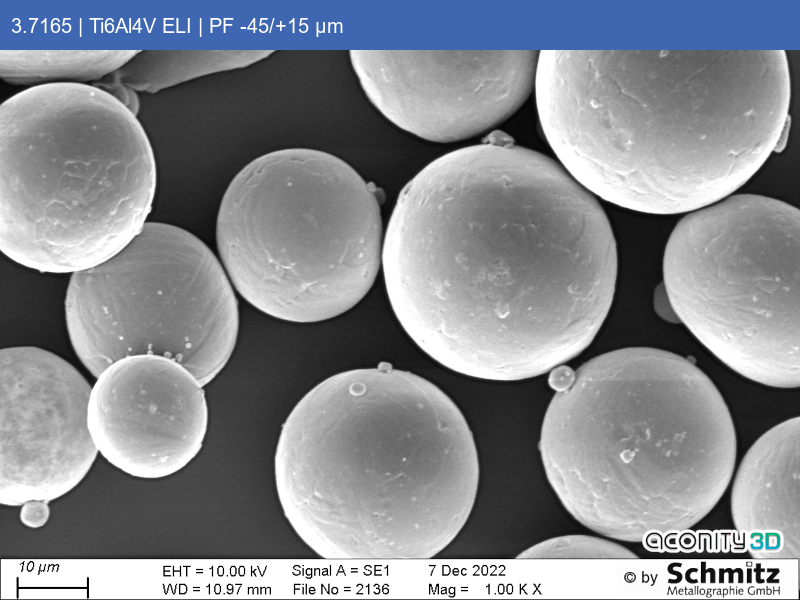 Titan Grade 23 | Ti6Al4V ELI | PF -45/+15 µm - 04