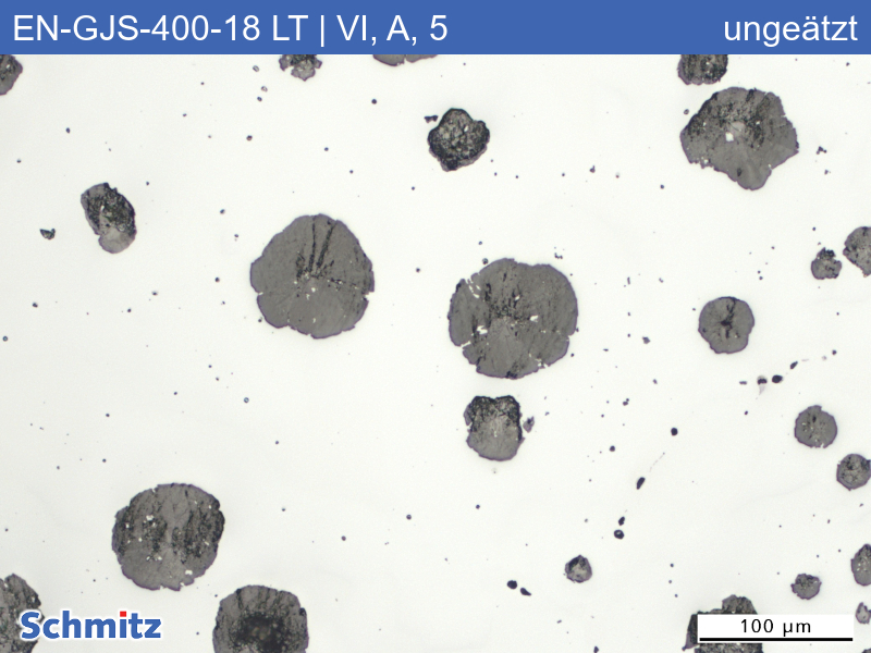 EN-GJS-400-18 LT | 5.3103 | EN-JS1025 Graphite classification and fracture appearance in tensile test - 03