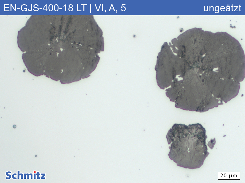 EN-GJS-400-18 LT | 5.3103 | EN-JS1025 Graphite classification and fracture appearance in tensile test - 04