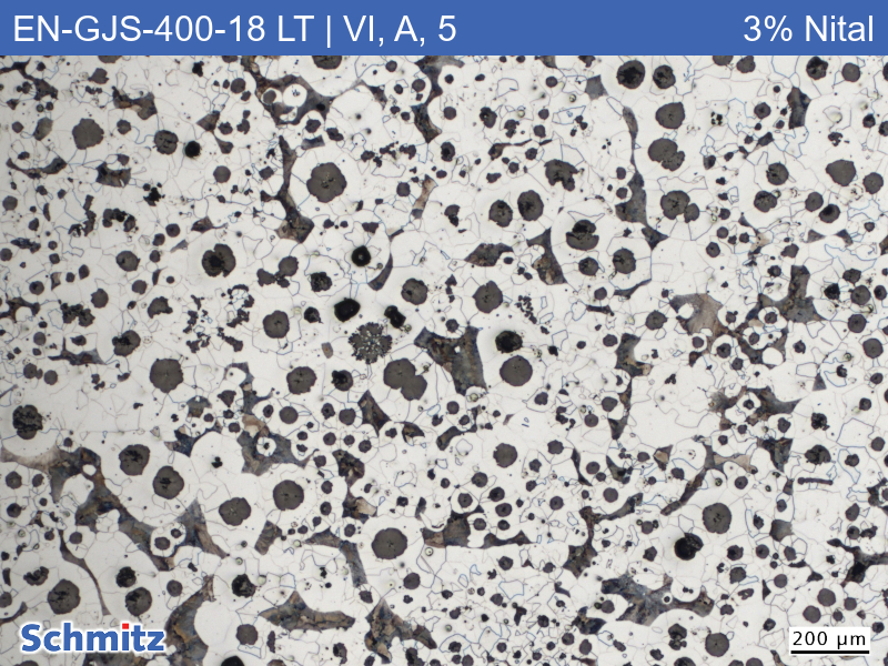 EN-GJS-400-18 LT | 5.3103 | EN-JS1025 Graphite classification and fracture appearance in tensile test - 05