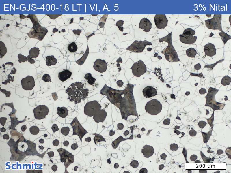 EN-GJS-400-18 LT | 5.3103 | EN-JS1025 Graphite classification and fracture appearance in tensile test - 06