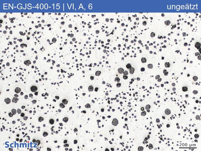 EN-GJS-400-15 | 5.3106 | EN-JS1030 Graphite classification and fracture appearance in tensile tests - 01