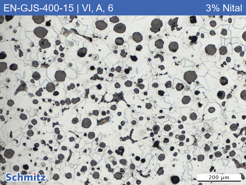 EN-GJS-400-15 | 5.3106 | EN-JS1030 Graphite classification and fracture appearance in tensile tests - 06