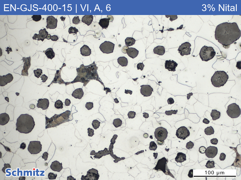 EN-GJS-400-15 | 5.3106 | EN-JS1030 Graphite classification and fracture appearance in tensile tests - 07