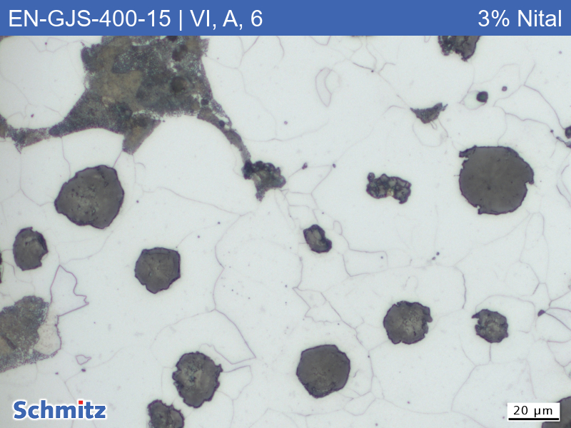 EN-GJS-400-15 | 5.3106 | EN-JS1030 Graphite classification and fracture appearance in tensile tests - 08