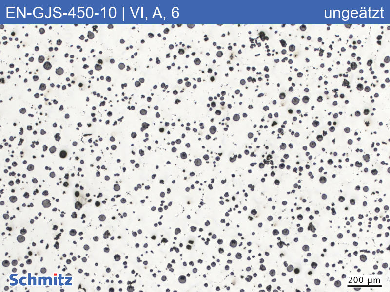 EN-GJS-450-10 | 5.3107 | Graphite classification and fracture appearance in tensile test - 01