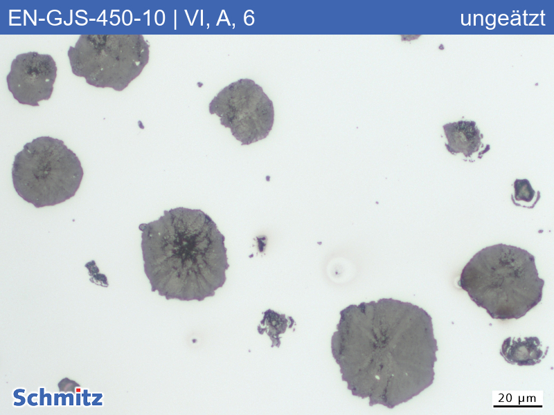 EN-GJS-450-10 | 5.3107 | Graphitklassifizierung und Bruchaussehen im Zugversuch - 04
