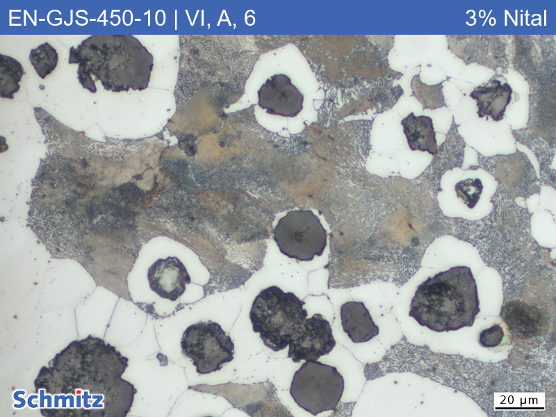 EN-GJS-450-10 | 5.3107 | Graphite classification and fracture appearance in tensile test - 08