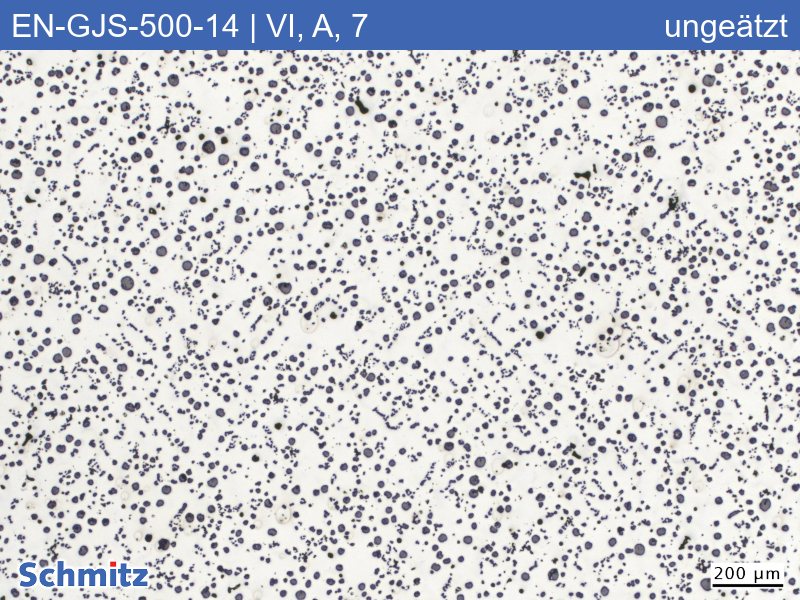 EN-GJS-500-14 | 5.3109 | Graphite classification and fracture appearance in tensile test - 01